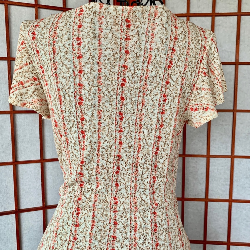 Eyeshadow Stretch Floral Sheer Top - Picture 3 of 7
